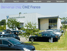 Tablet Screenshot of cmz.fr